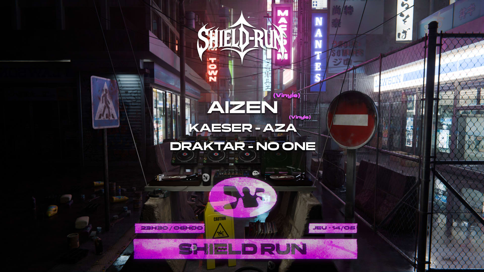 Shield Run X Macadam W/ Aizen