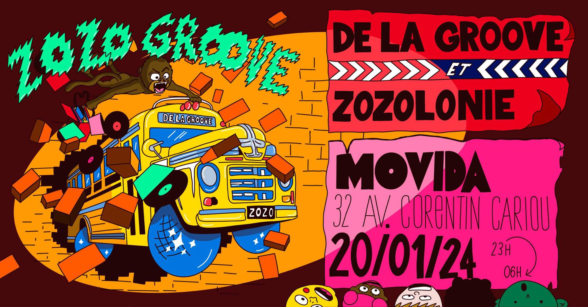 Zozo Groove - De La Groove X Zozolonie