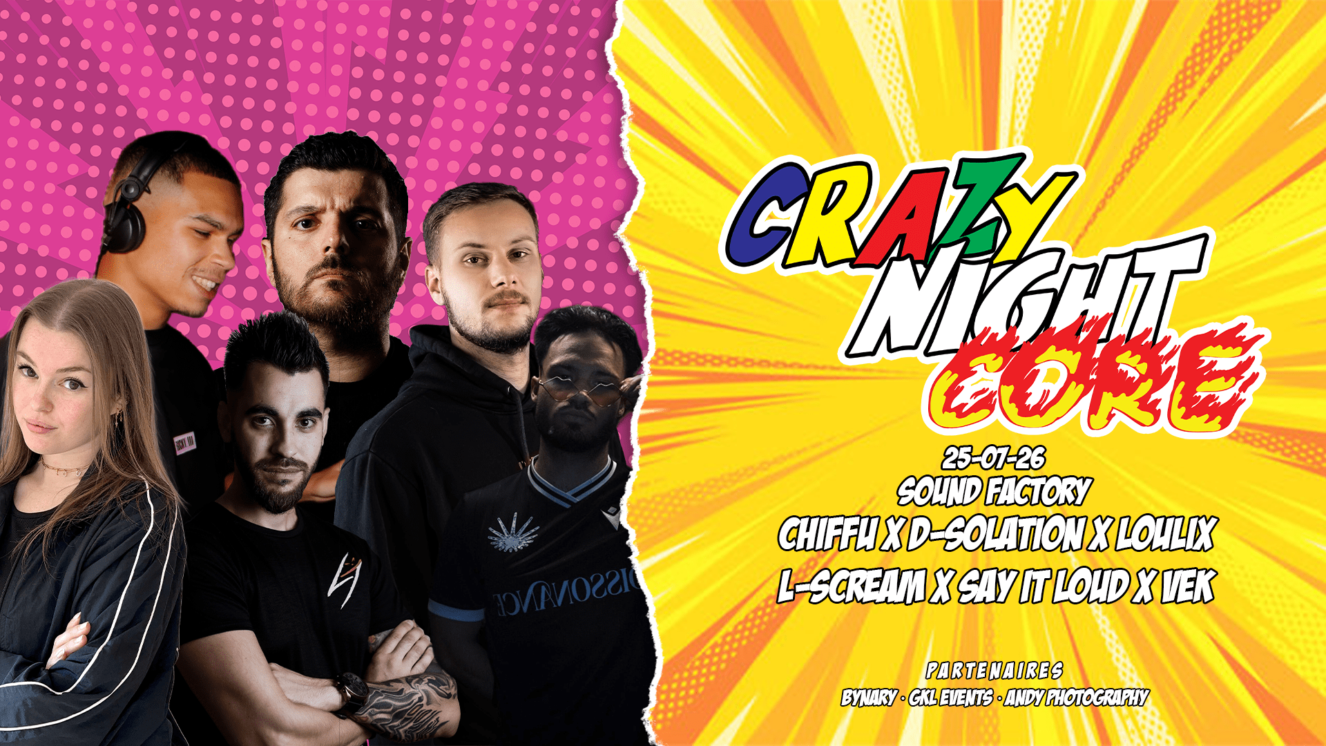 Crazy Night Core | Fête Ses 2 Ans !