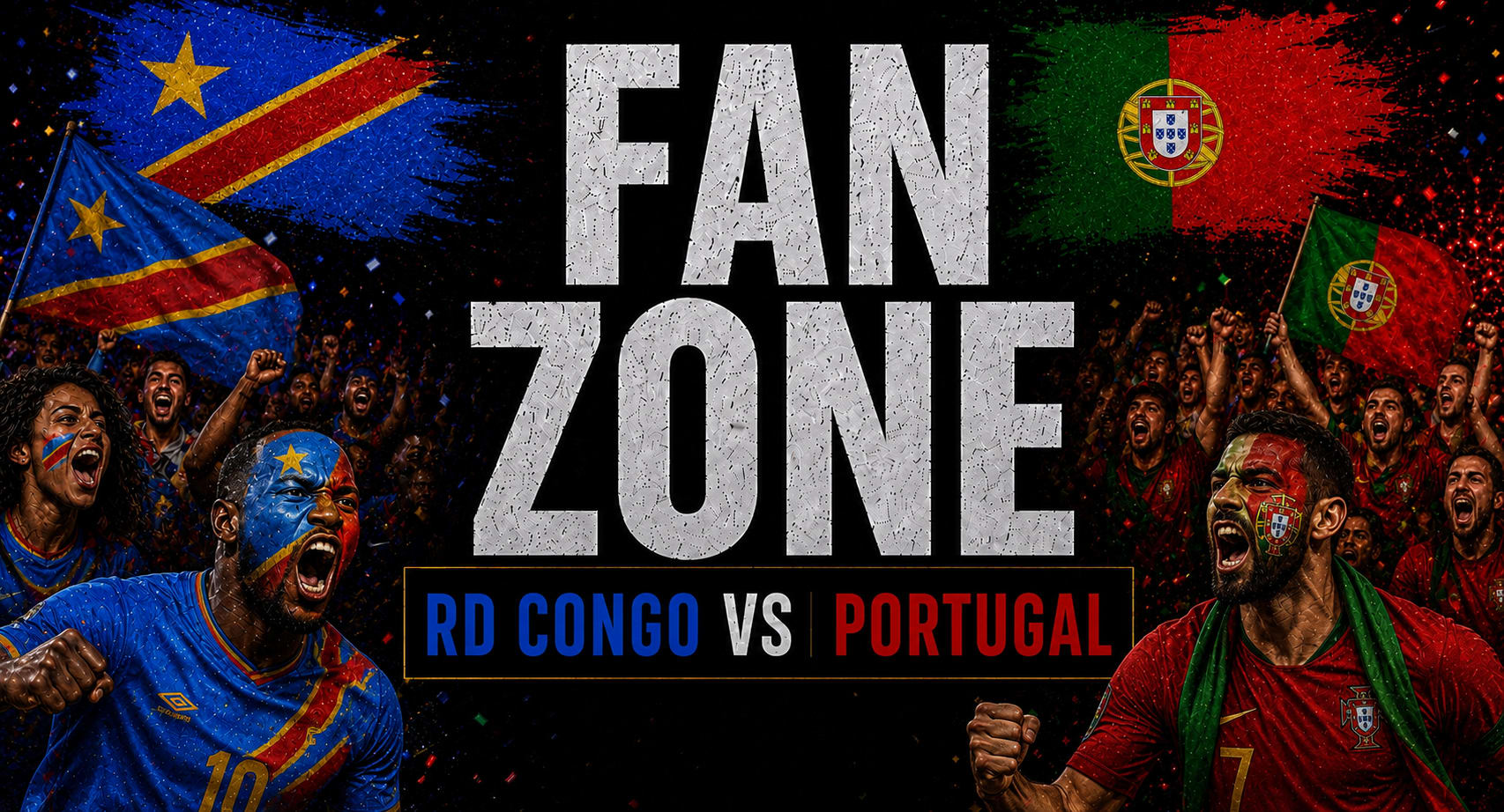 Watch & After Party - Rd Congo Vs Portugal.