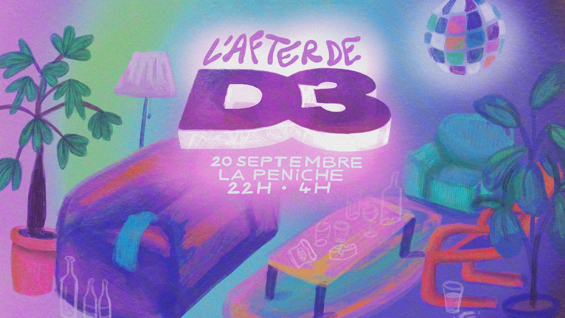 L'after De D3 @Péniche