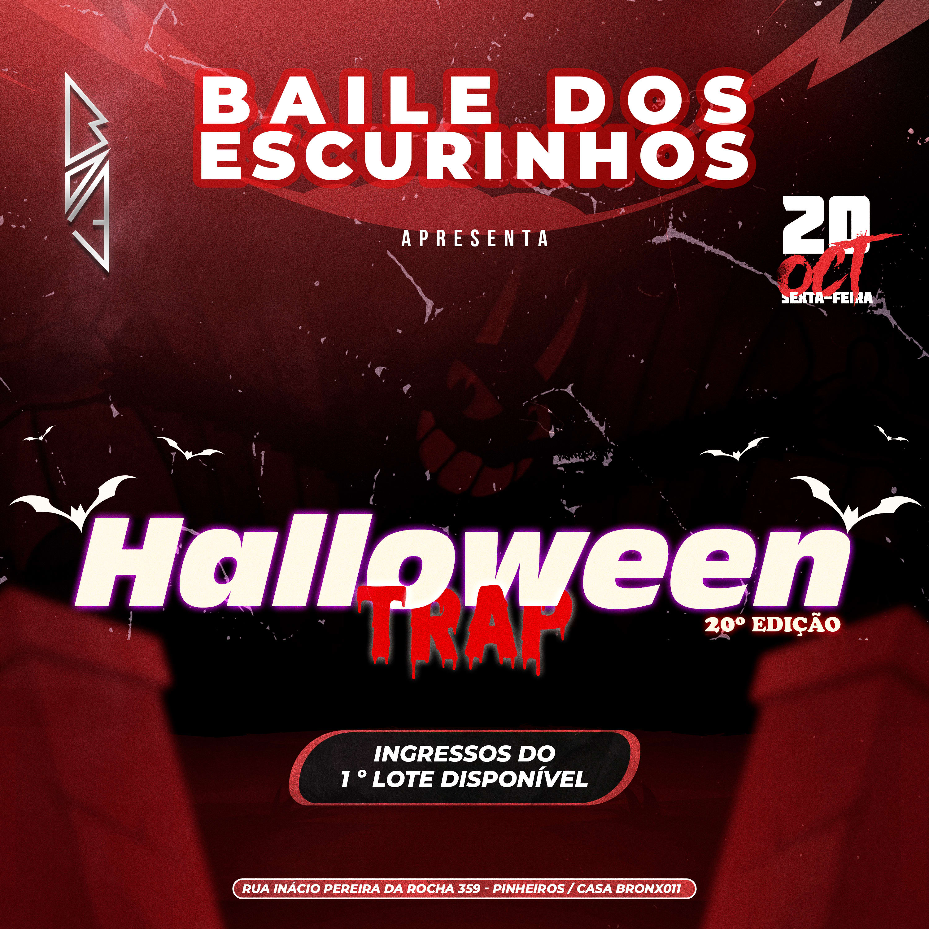 Baile Dos Escurinho Halloween Trap