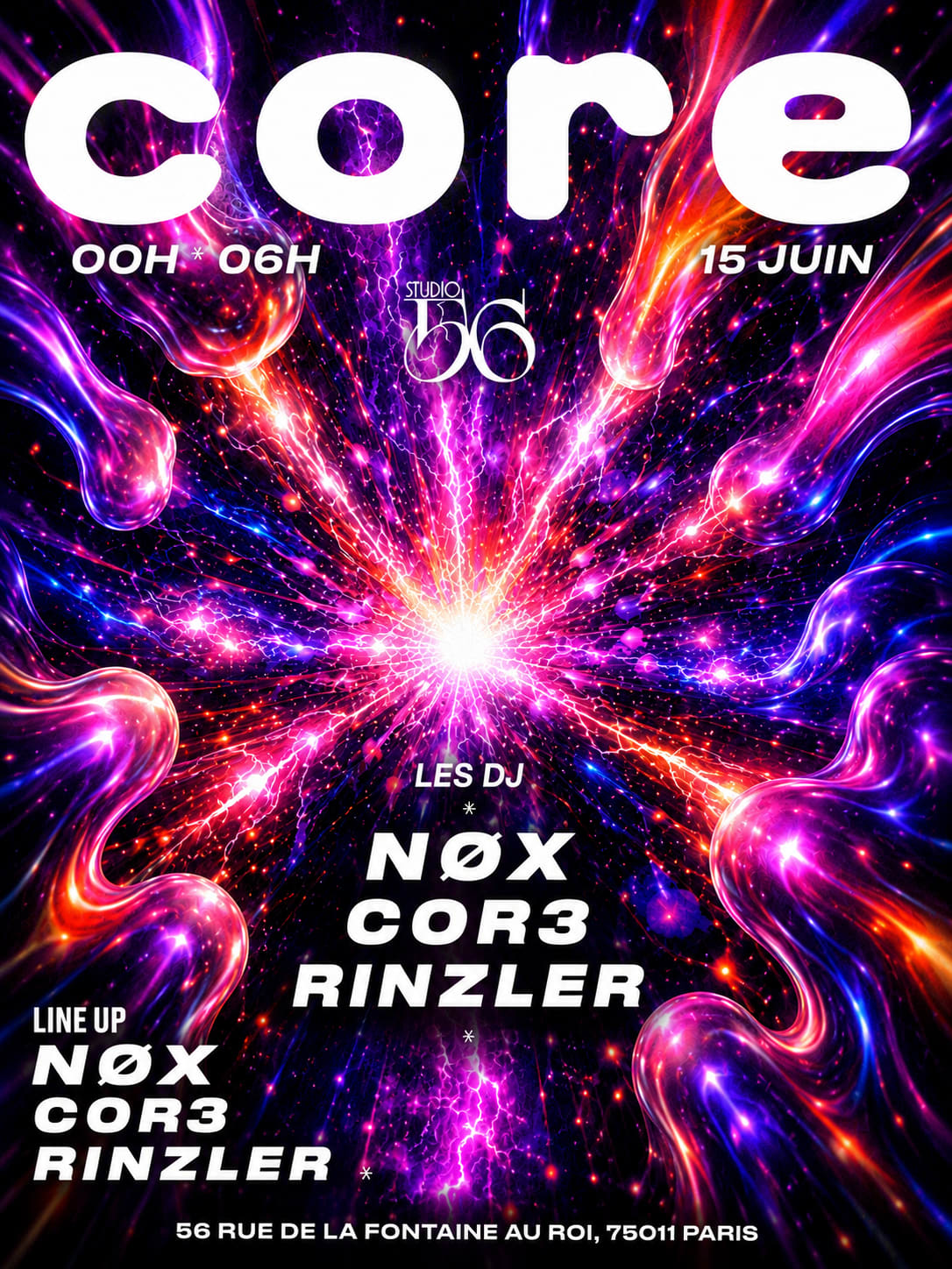 Core W/ , Nøx , C0r3 , Rinzler