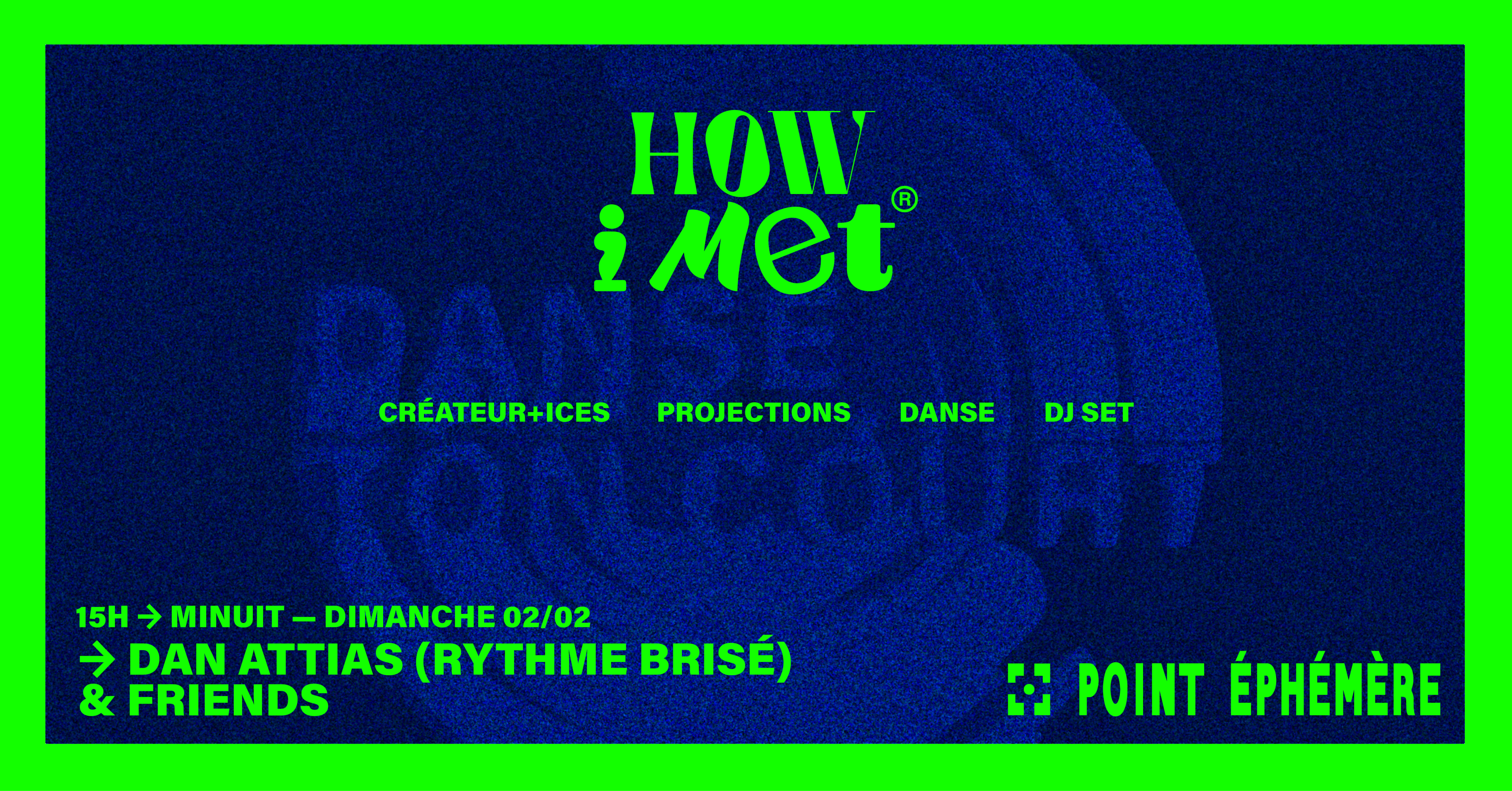 Danse Ton Court : How I Met Au Point Éphémère