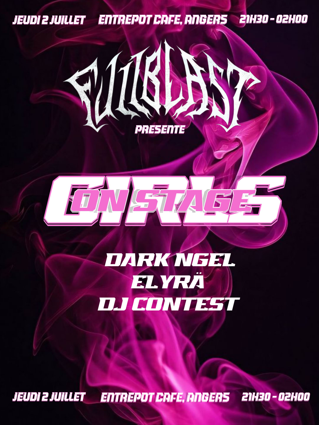 Girls On Stage By Fullblast: Elyrä, Darkngel, Lossia