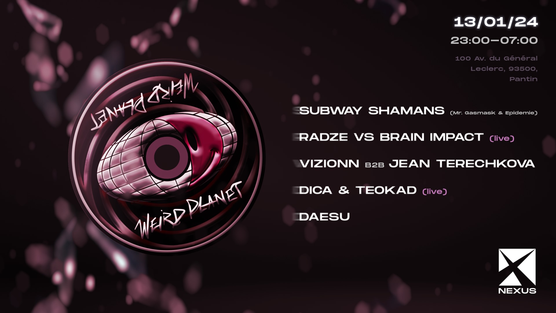Weirdplanet : Subway Shamans | Vizionn | Brain Impact & More