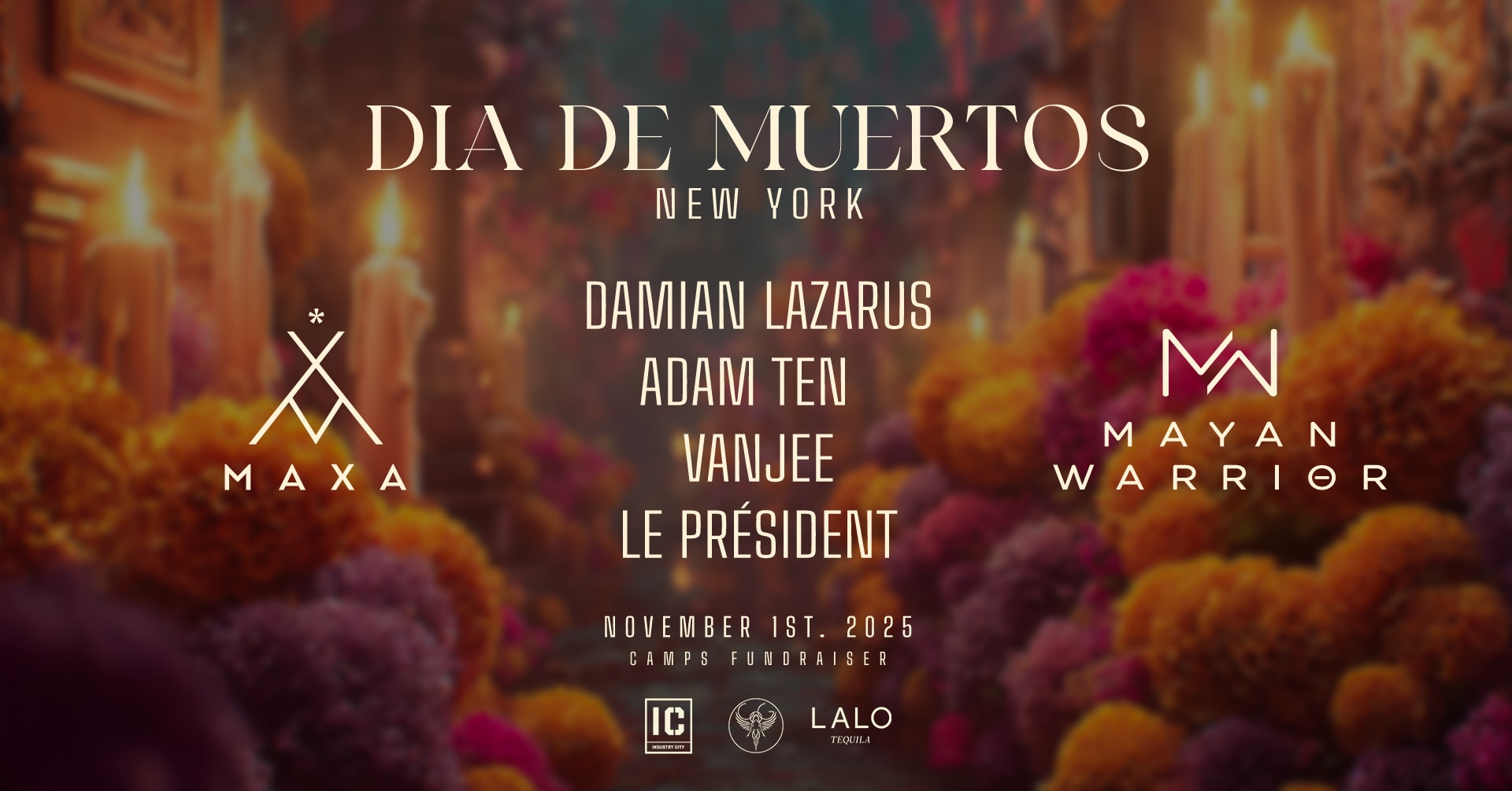 Día De Muertos: Mayan Warrior + Maxa