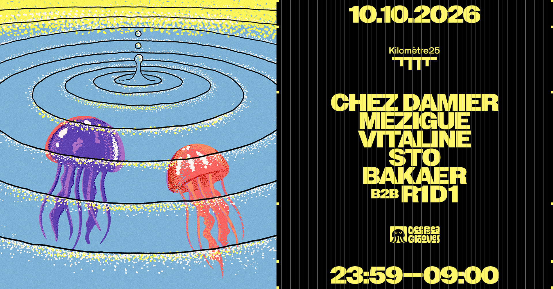 Deepsea Grooves : Chez Damier, Mézigue, Vitaline & More