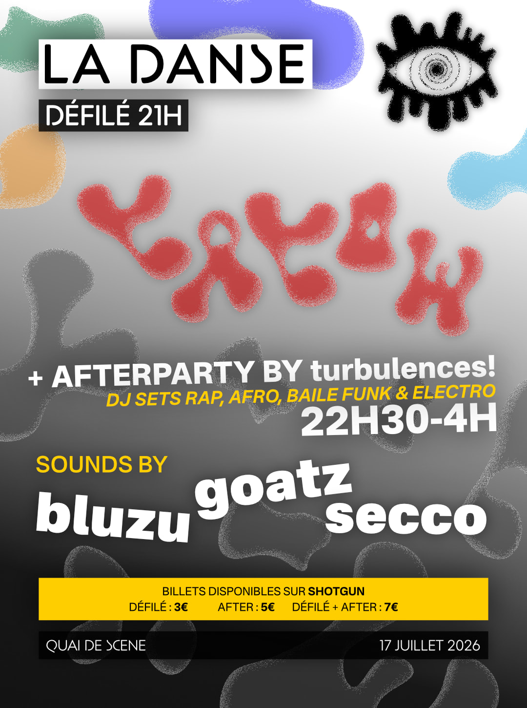 Yayow X Trb! : La Danse - Défilé & After Party