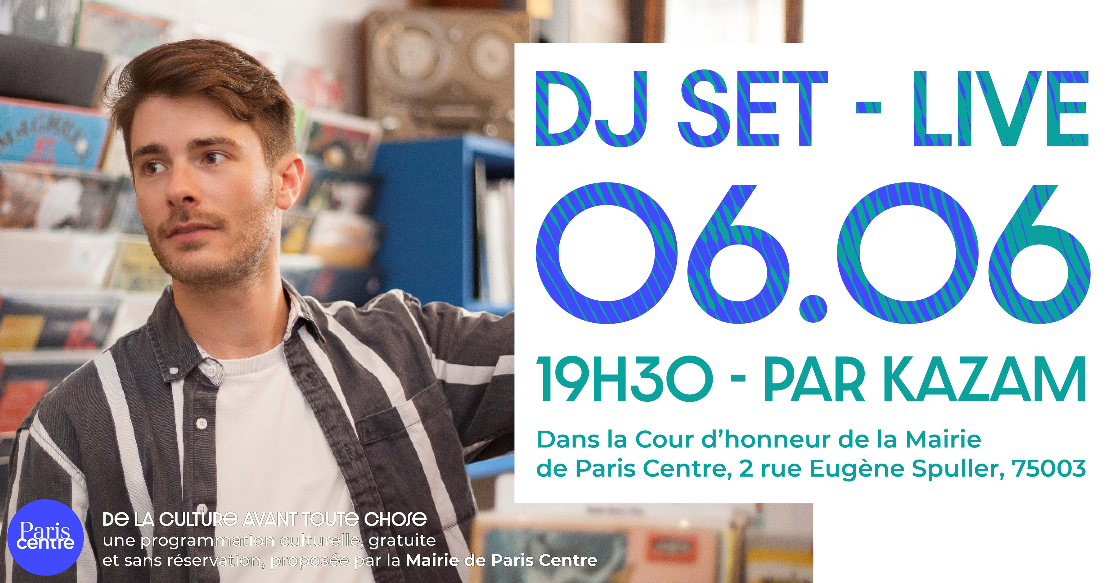 [Gratuit] Brakage & Mairie De Paris Centre Invitent Kazam