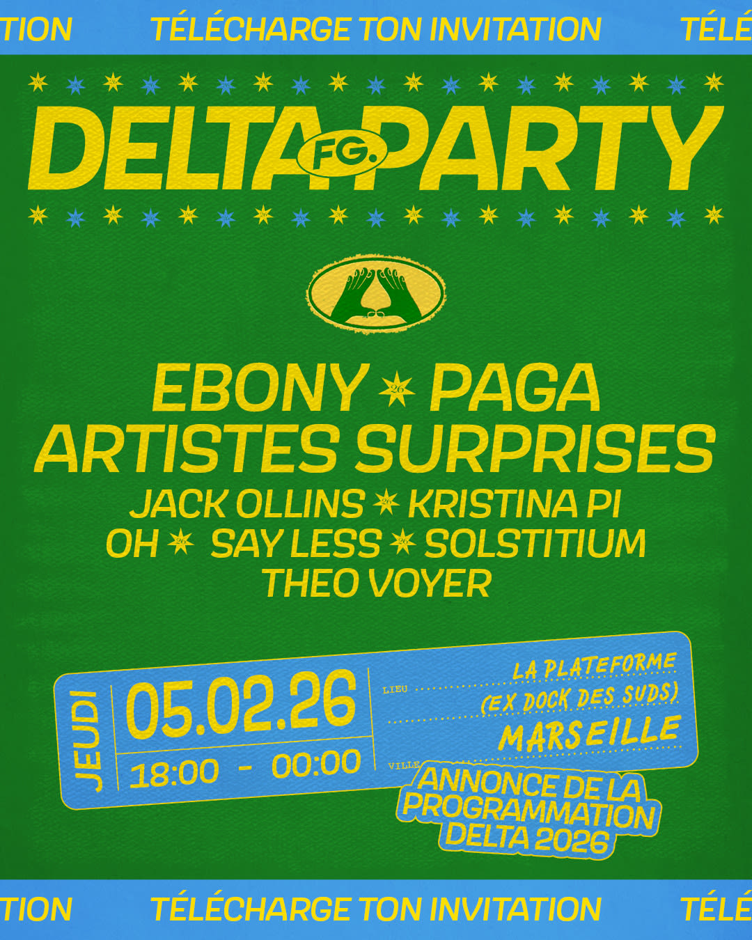 Delta Party By Fg - Soirée De Lancement Édition 2026