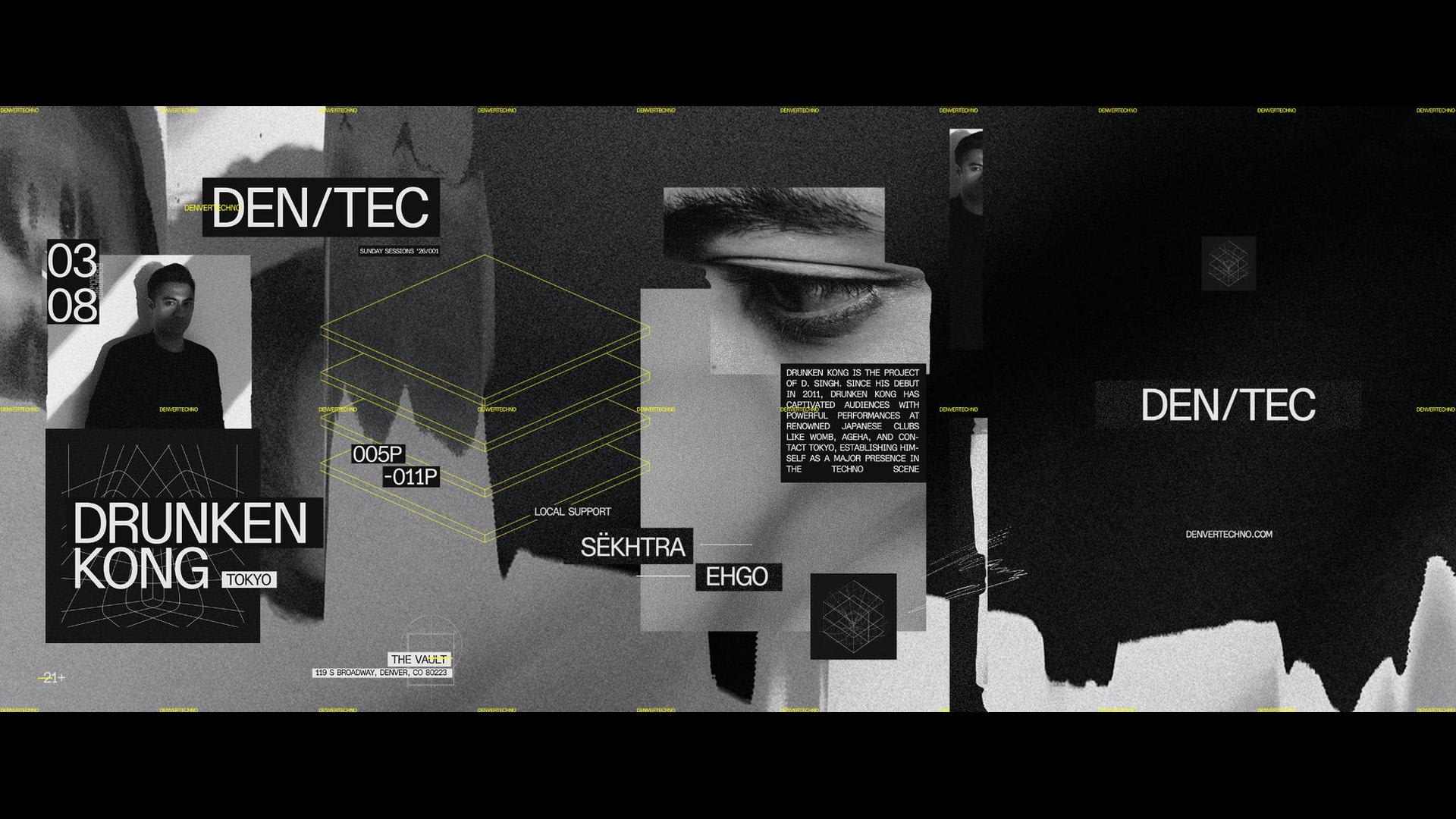 Den/Tec Sunday Sessions: Drunken Kong