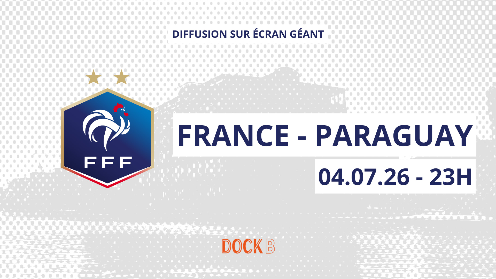 France - Paraguay : Diffusion Du Match