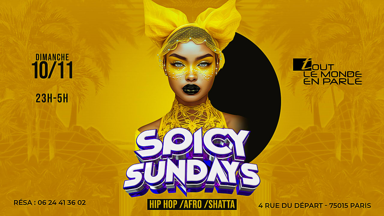 Club Spicy Sundays 10 /11/2024 ( Veille De Jours Ferié )