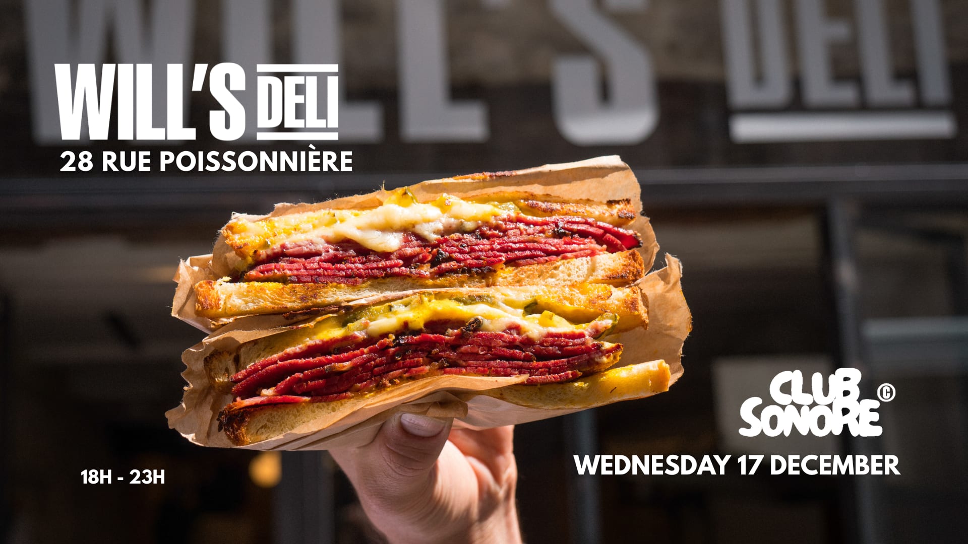 Will's Deli X Club Sonore
