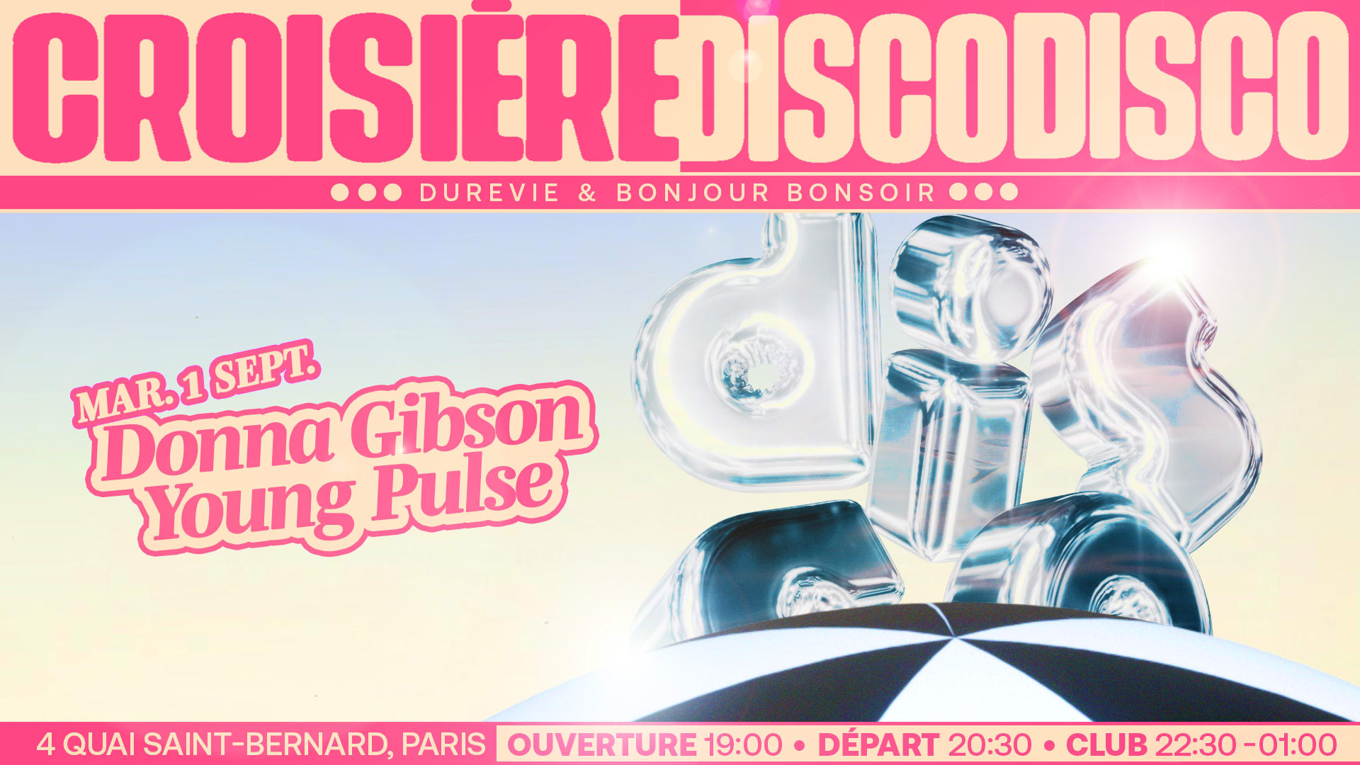 Disco Disco Croisière : Donna Gibson, Young Pulse