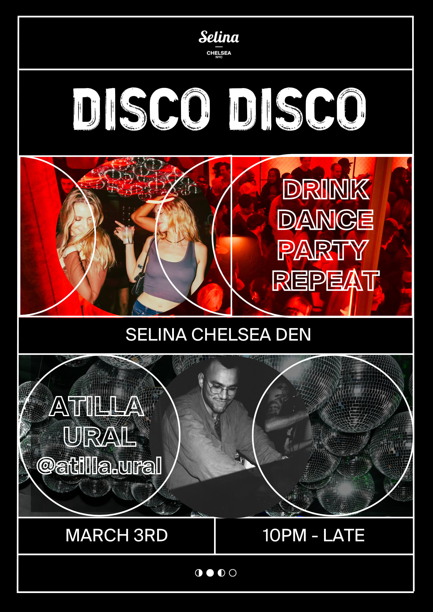 Disco Disco March 3rd @ Selina Chelsea