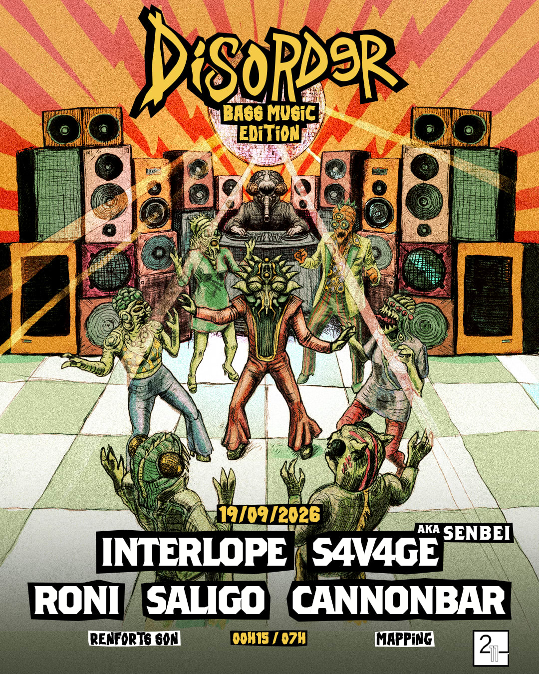Disorder Bass Edition: Interlope, Roni, S4v4ge, Saligo &More