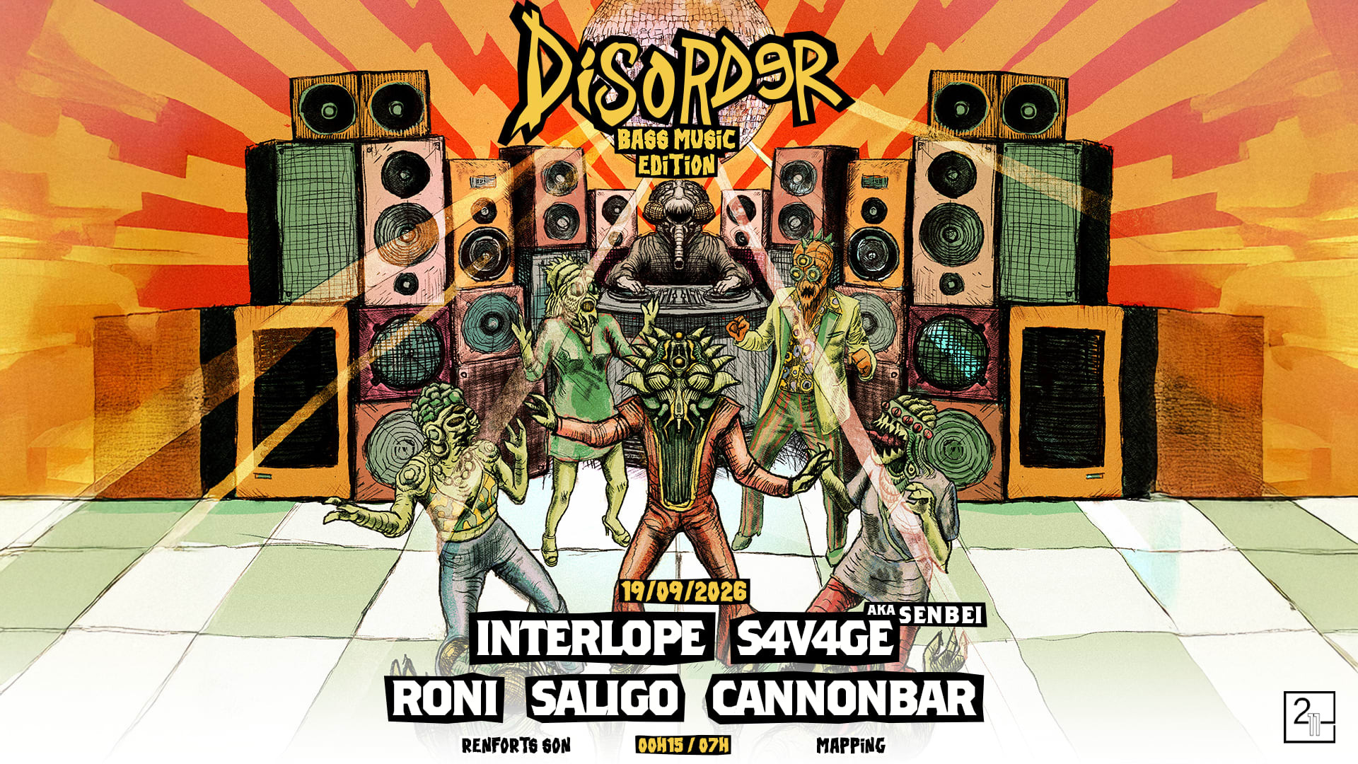 Disorder Bass Edition: Interlope, Roni, S4v4ge, Saligo &More