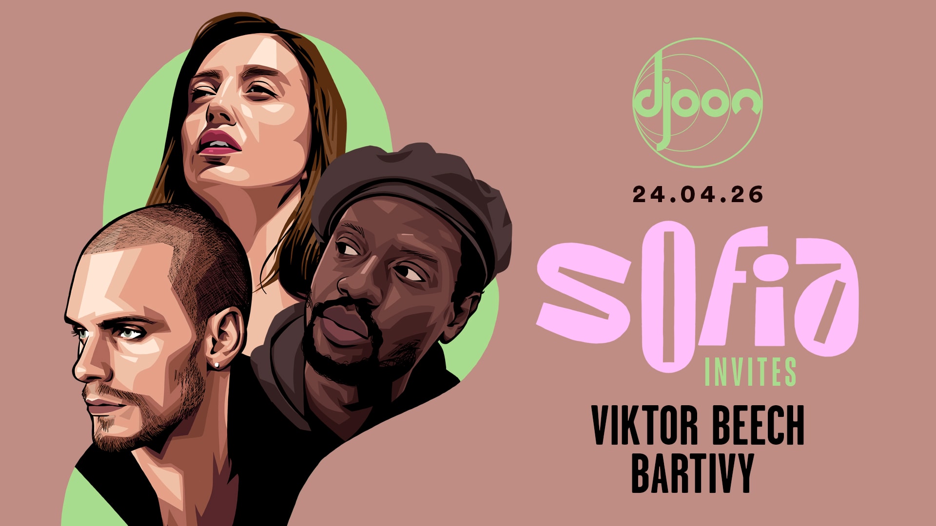 Sofia Invite Viktor Beech & Bartivy