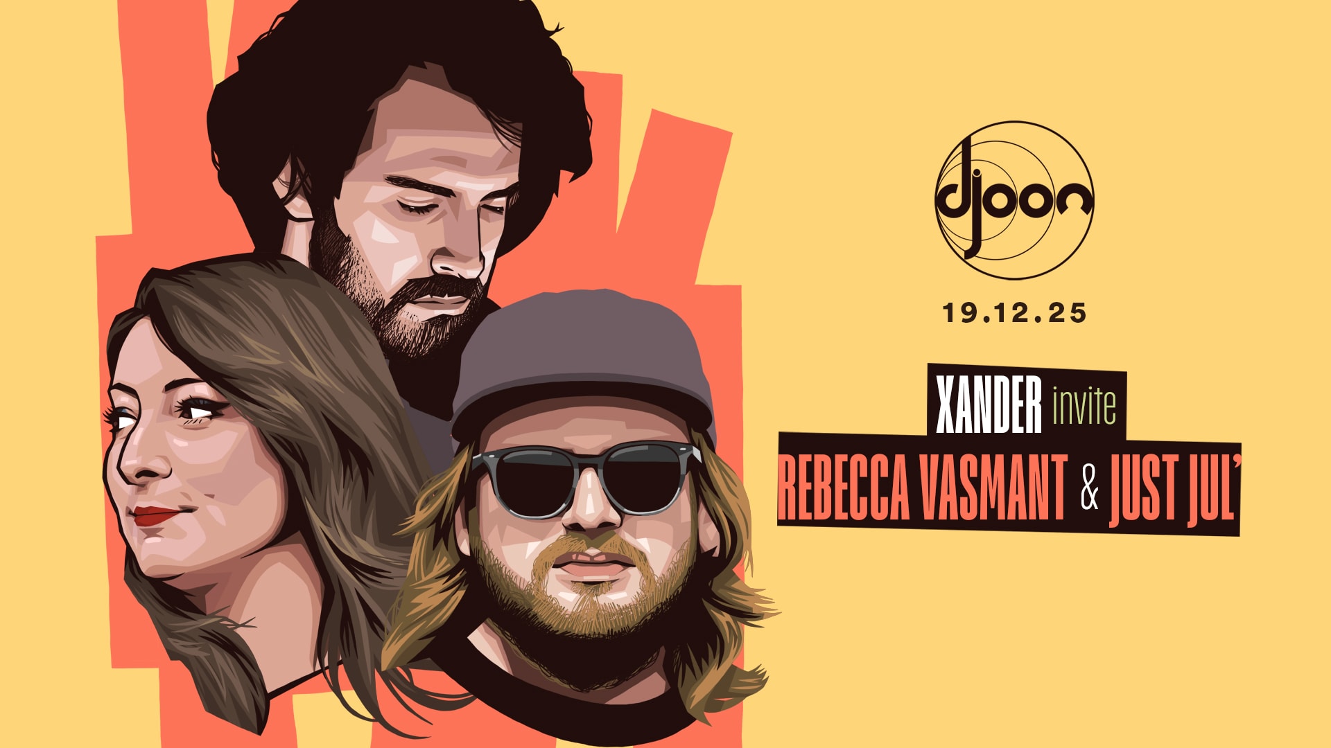 Xander Invite Rebecca Vasmant Et Just Jul