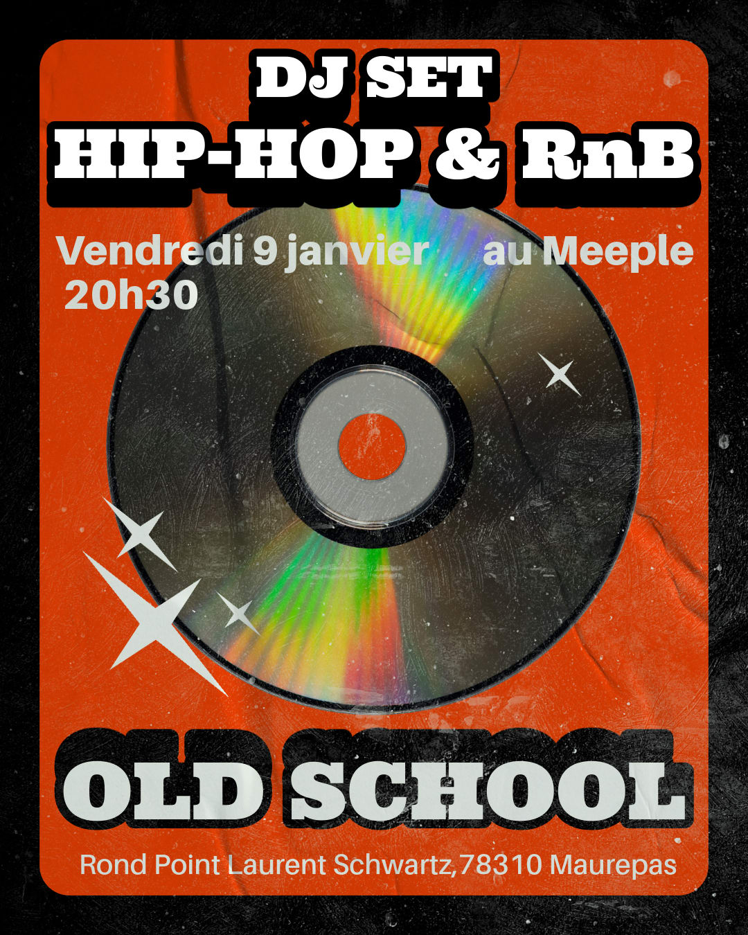 Soirée Hip-Hop & Rnb Old School Au Meeple - Ven 9 Jan