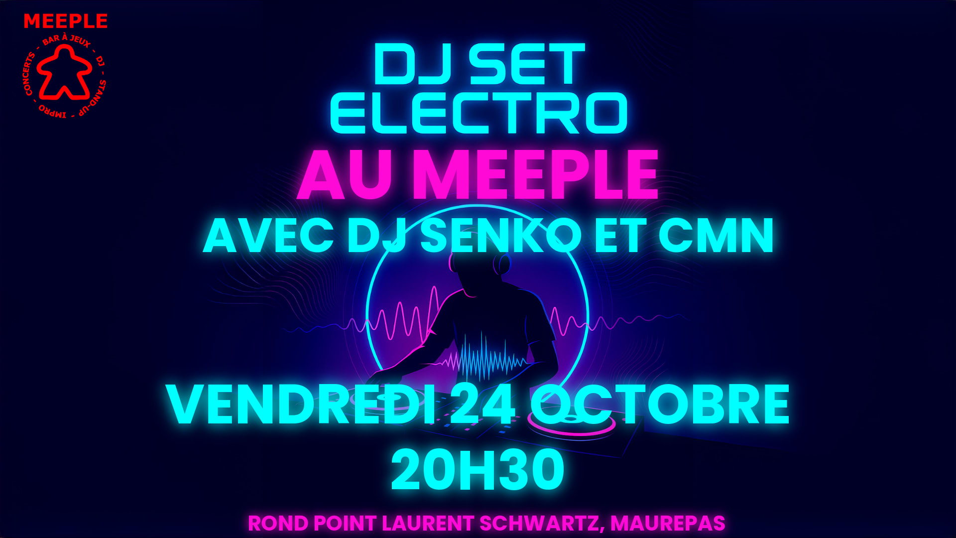 Dj Set Electro Au Meeple
