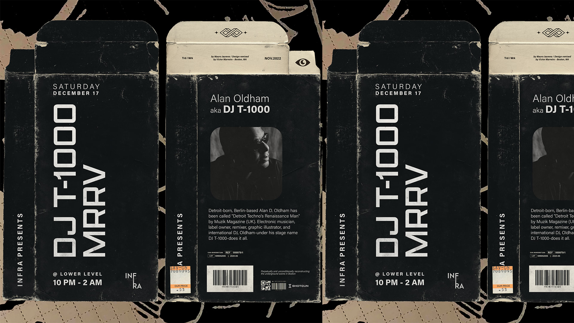 Infra Presents -> Dj T-1000 // Mrrv
