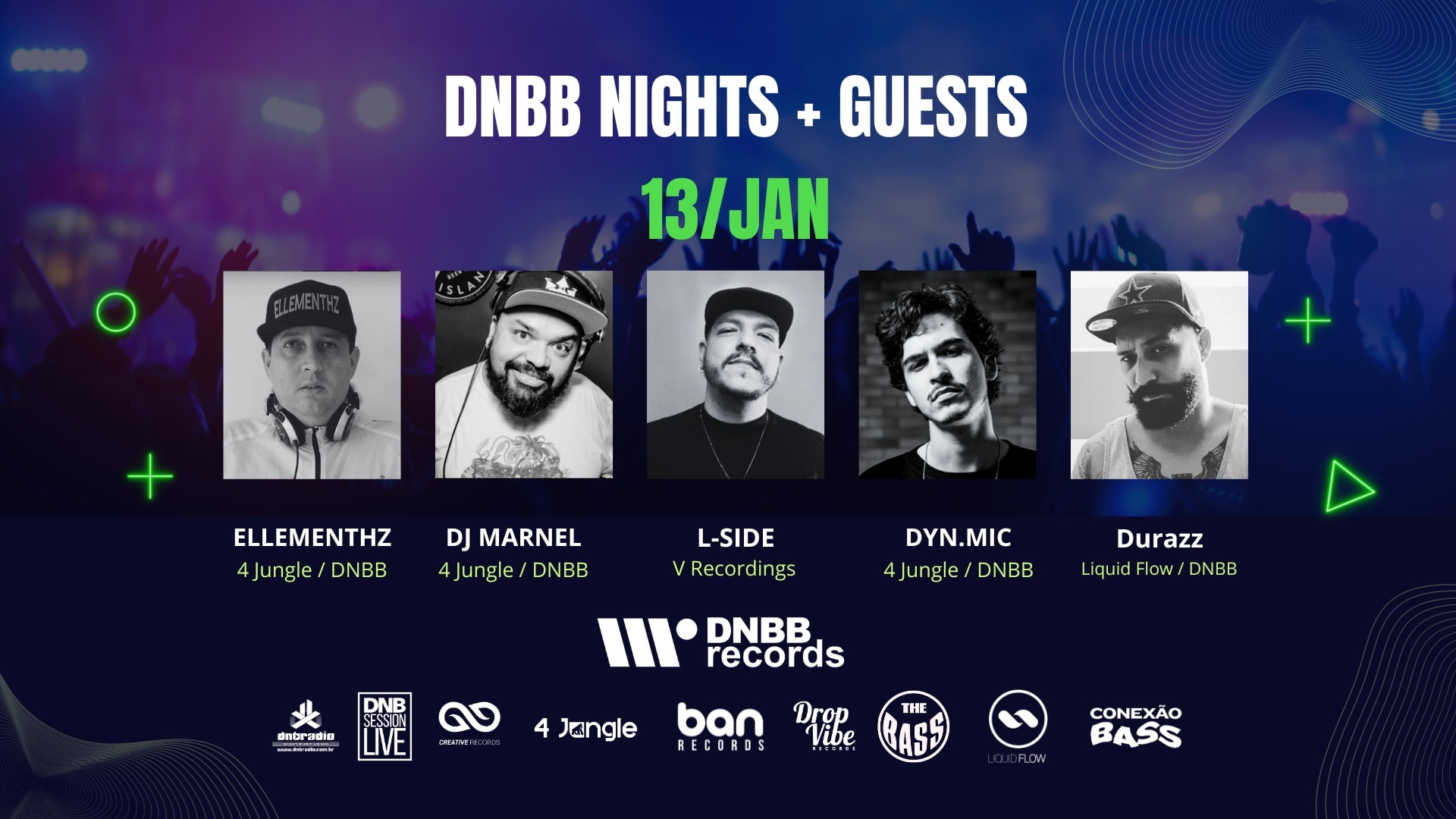 Dnbb Nights #Jan/24 - Drum And Bass