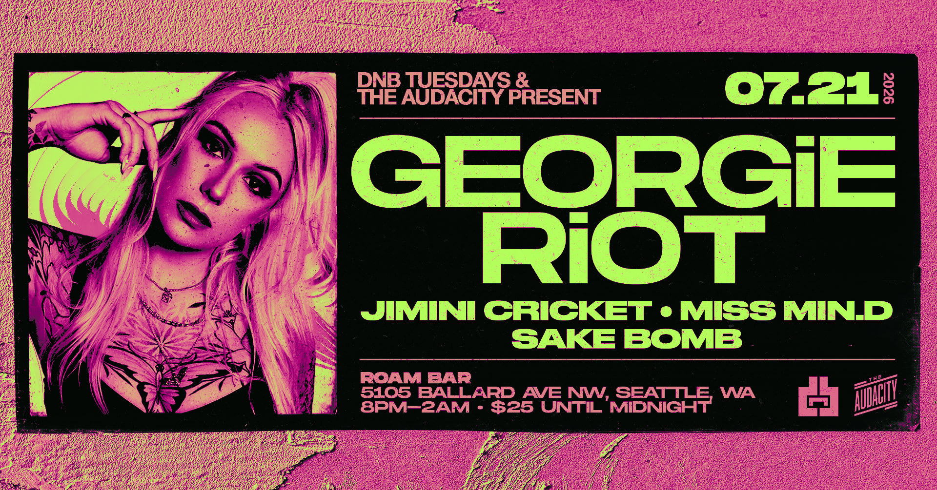 Georgie Riot : Dnb Tuesdays