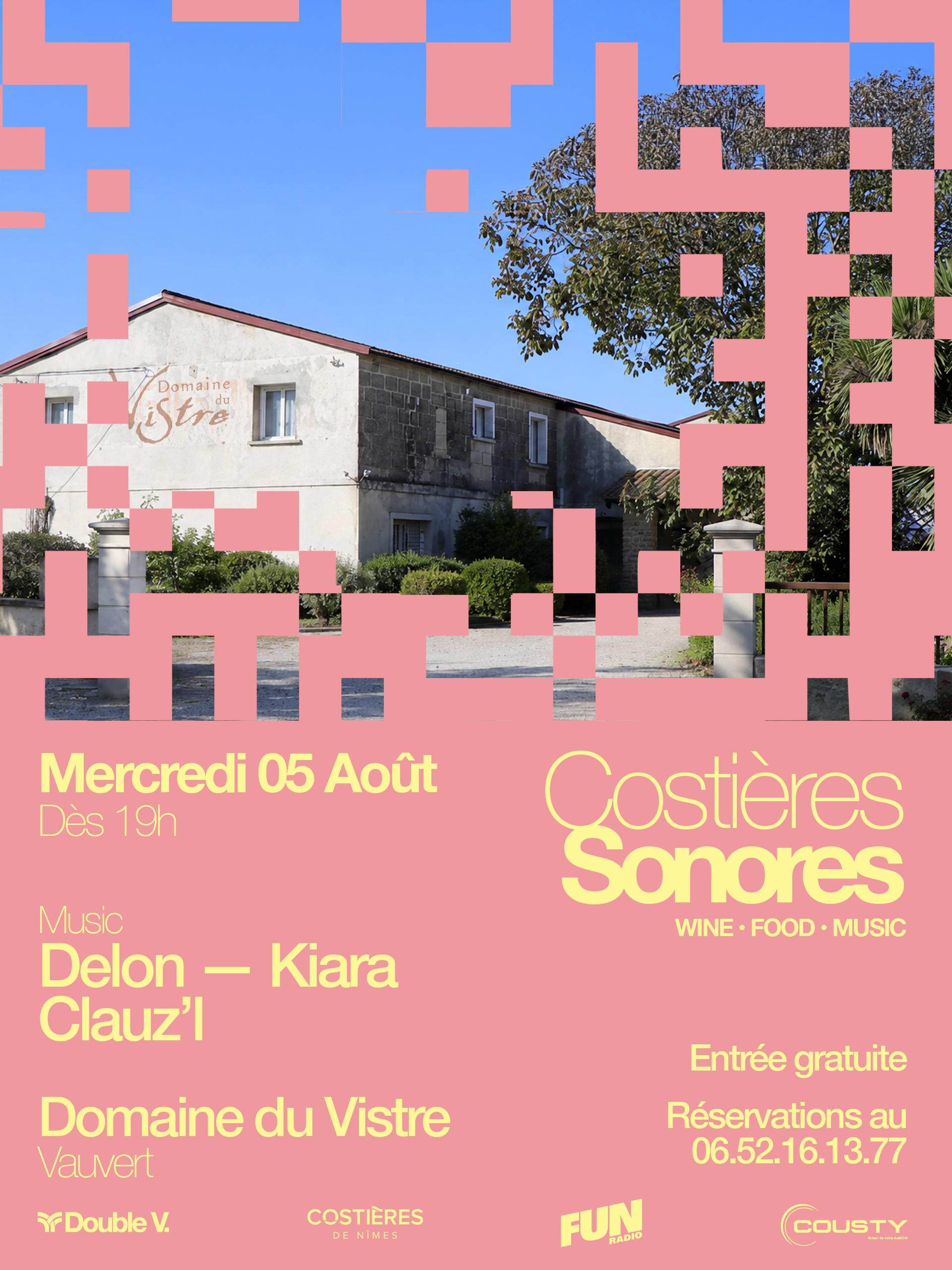 Costières Sonores Au Domaine Du Vistre