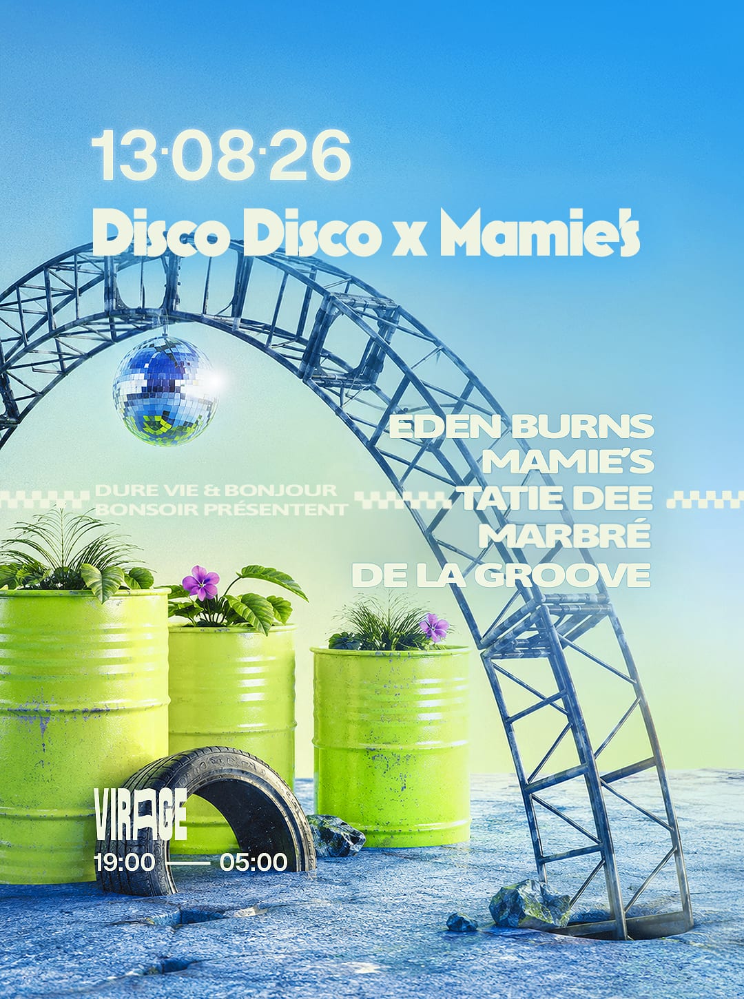 Disco Disco X Mamie’S : Eden Burns, Tatie Dee & More