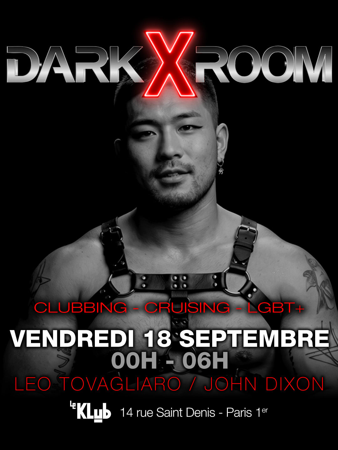 Darkxroom Vendredi 18 Septembre 2026