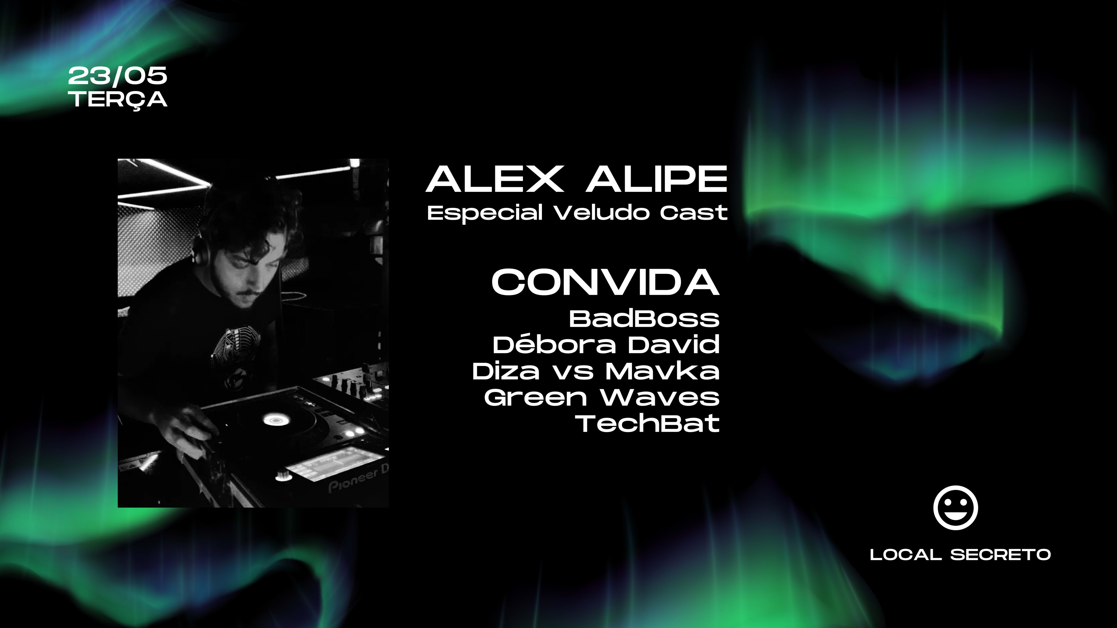Alex Alipe Especial Veludo Cast