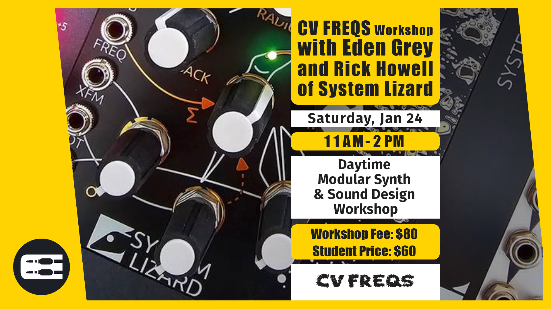 Workshop With Eden Grey, And Rick Howell Of System Lizard
