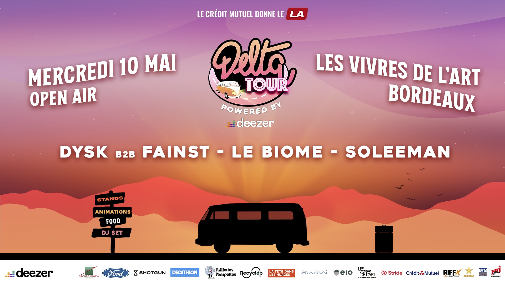Delta Tour X Les Vivres De L'art - Bordeaux
