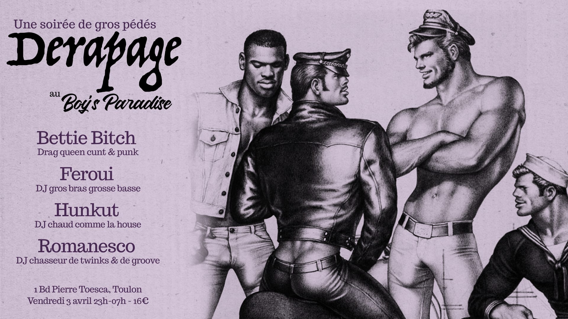 Dérapage Au Boy's Paradise