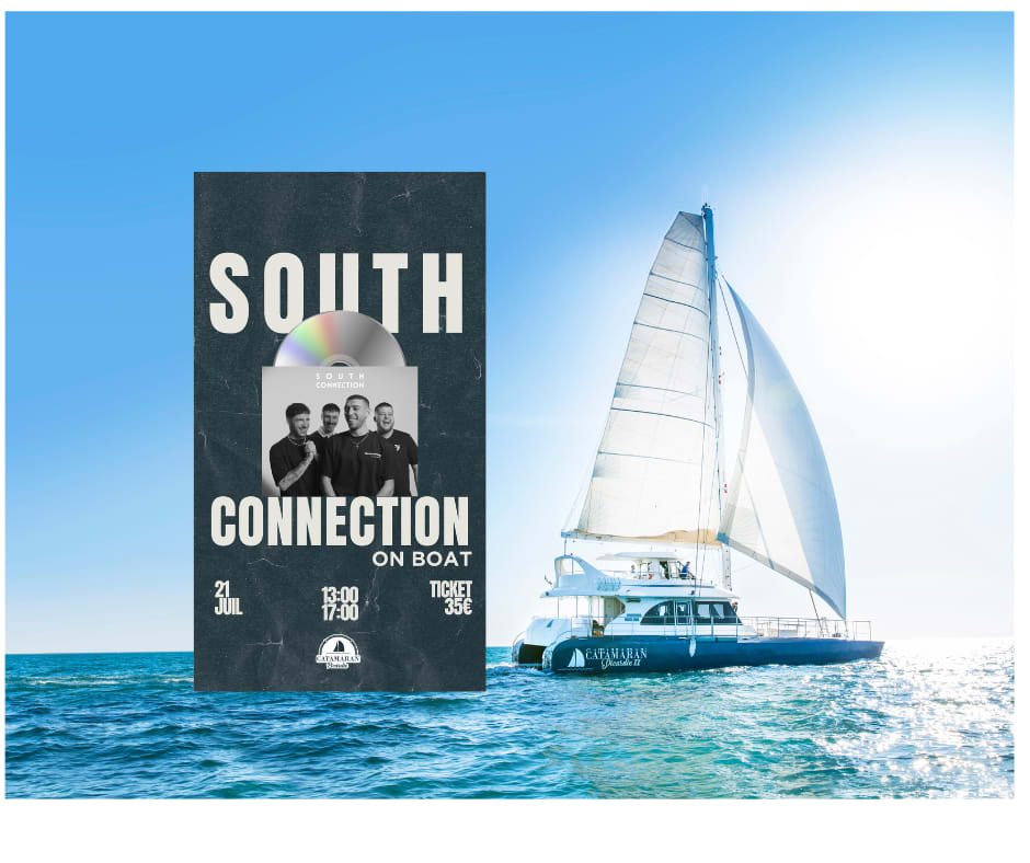 South Connection On Boat Party - Catamaran Picardie