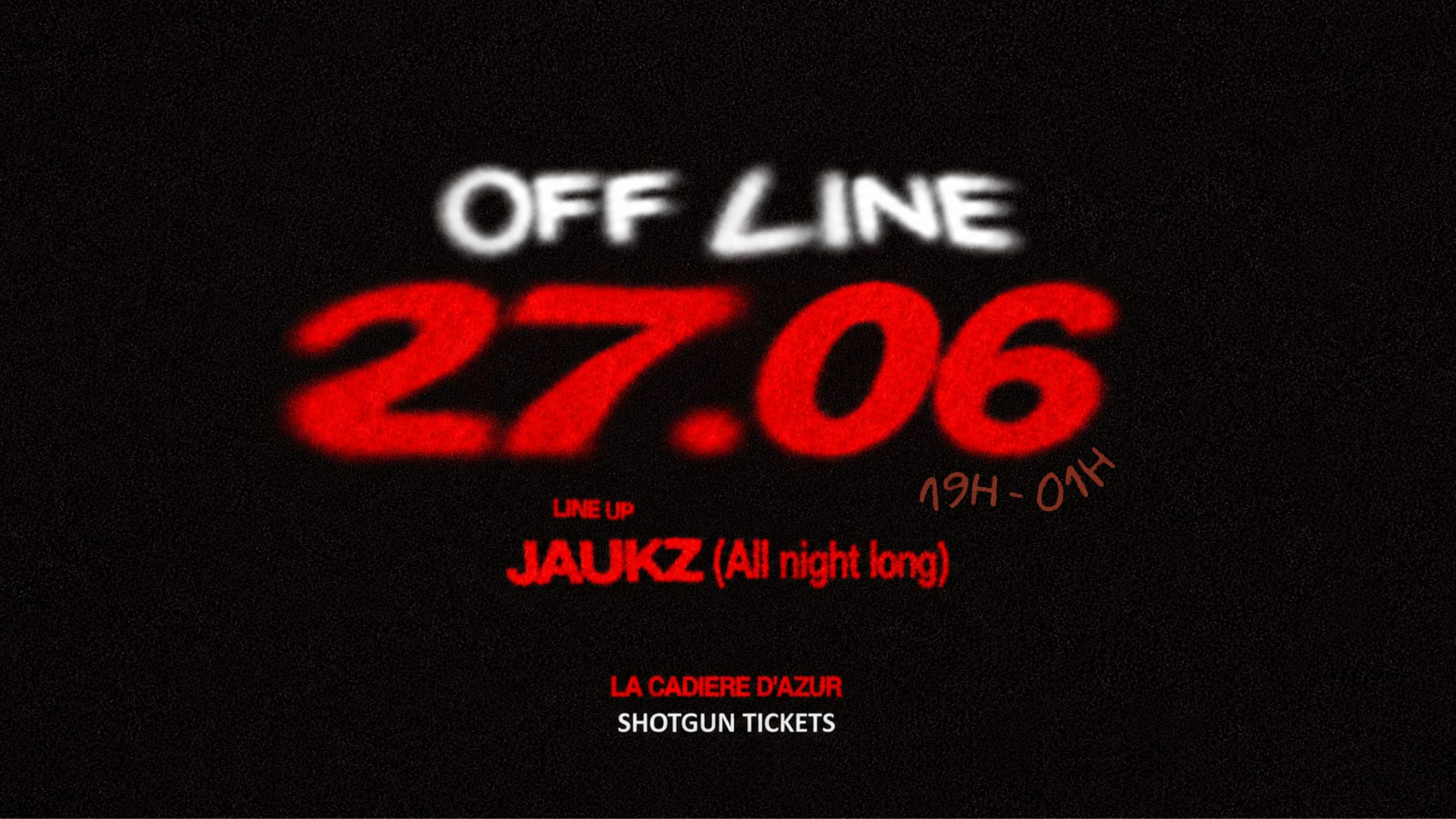Off Line #2 I 27.06.26 I La Cadière-D'azur