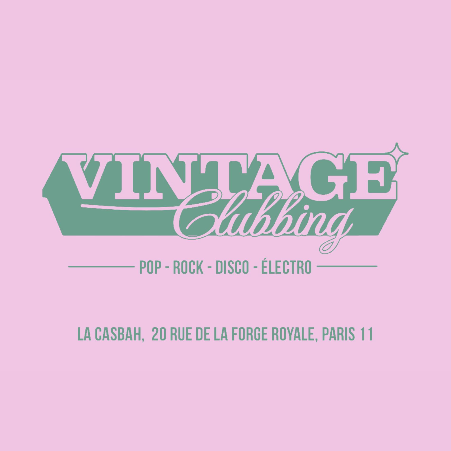Opening Week : Vintage Clubbing W/ Pajak & Maison Fatou