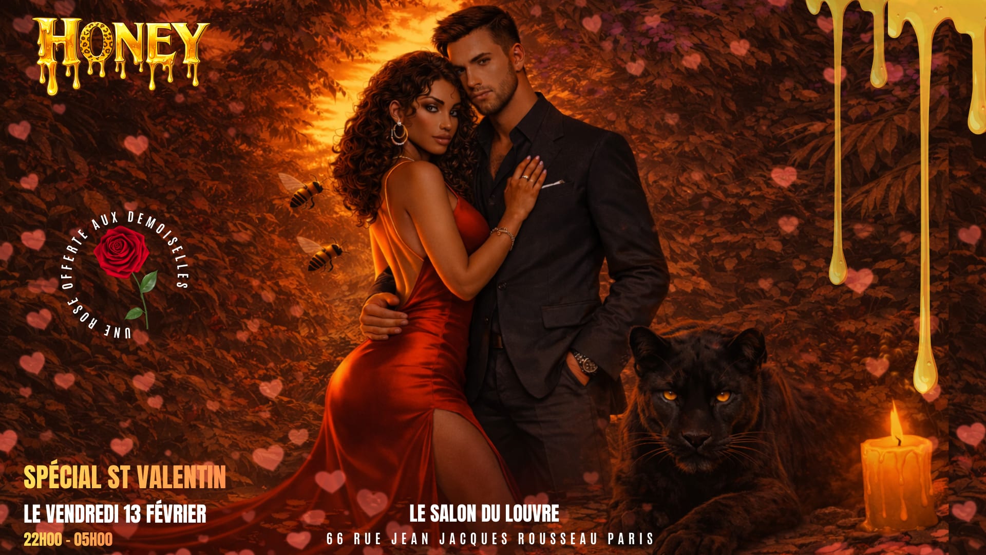 Honey X Saint Valentin