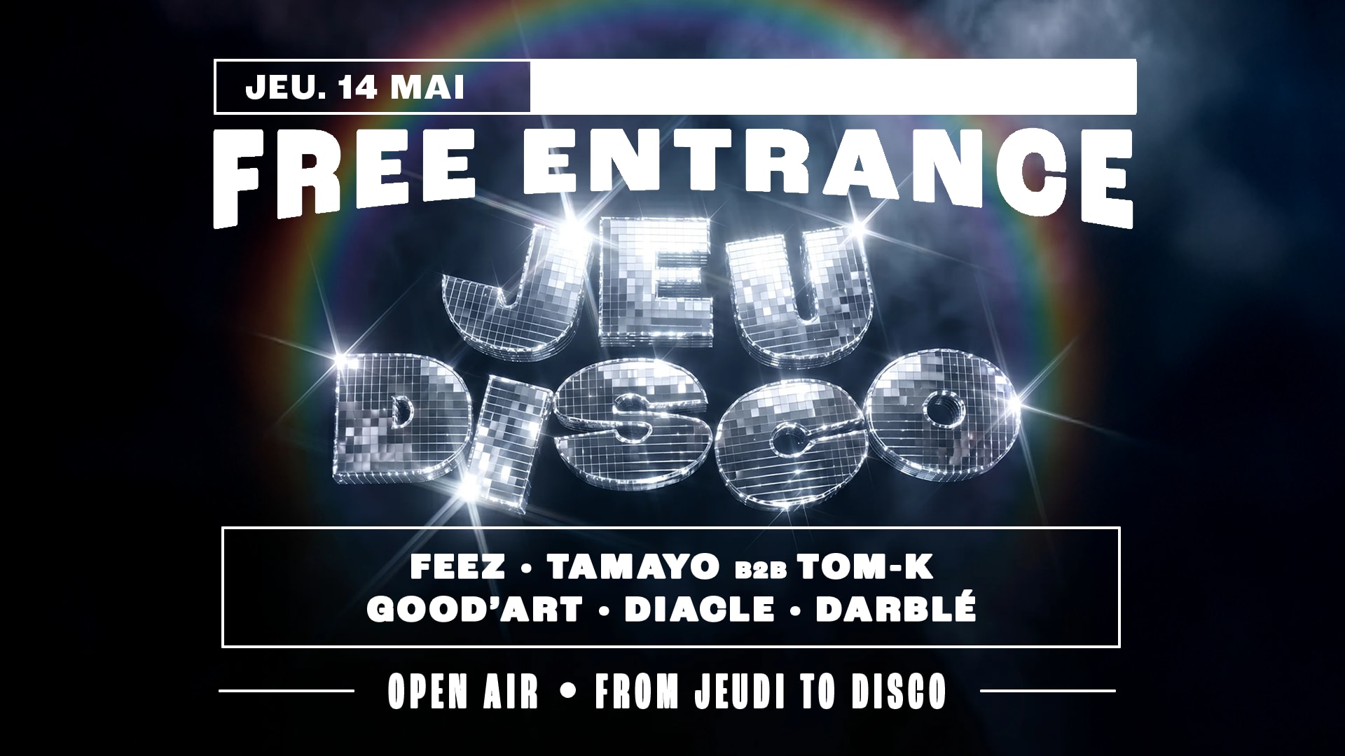 Jeudisco · Free Disco Night