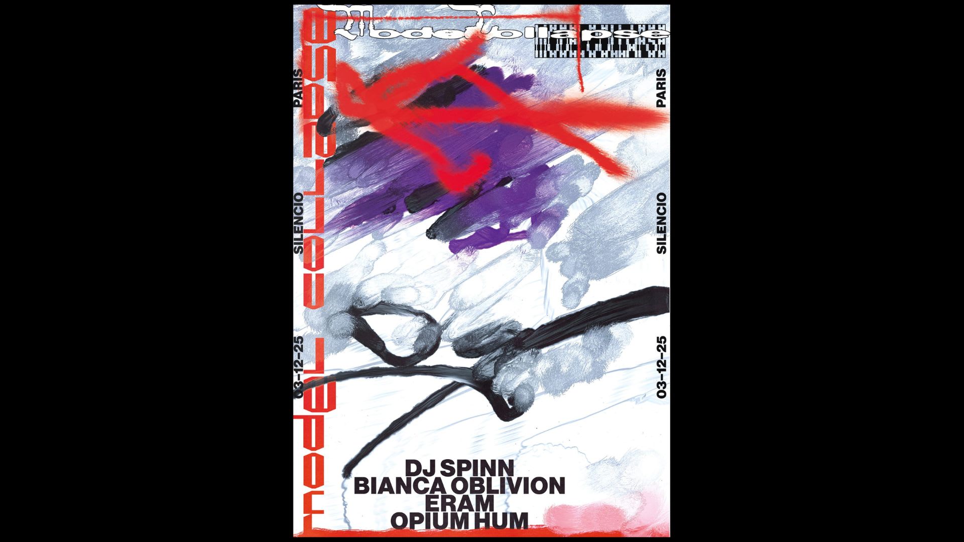 Model Collapse: Dj Spinn, Bianca Oblivion, Eram, Opium Hum