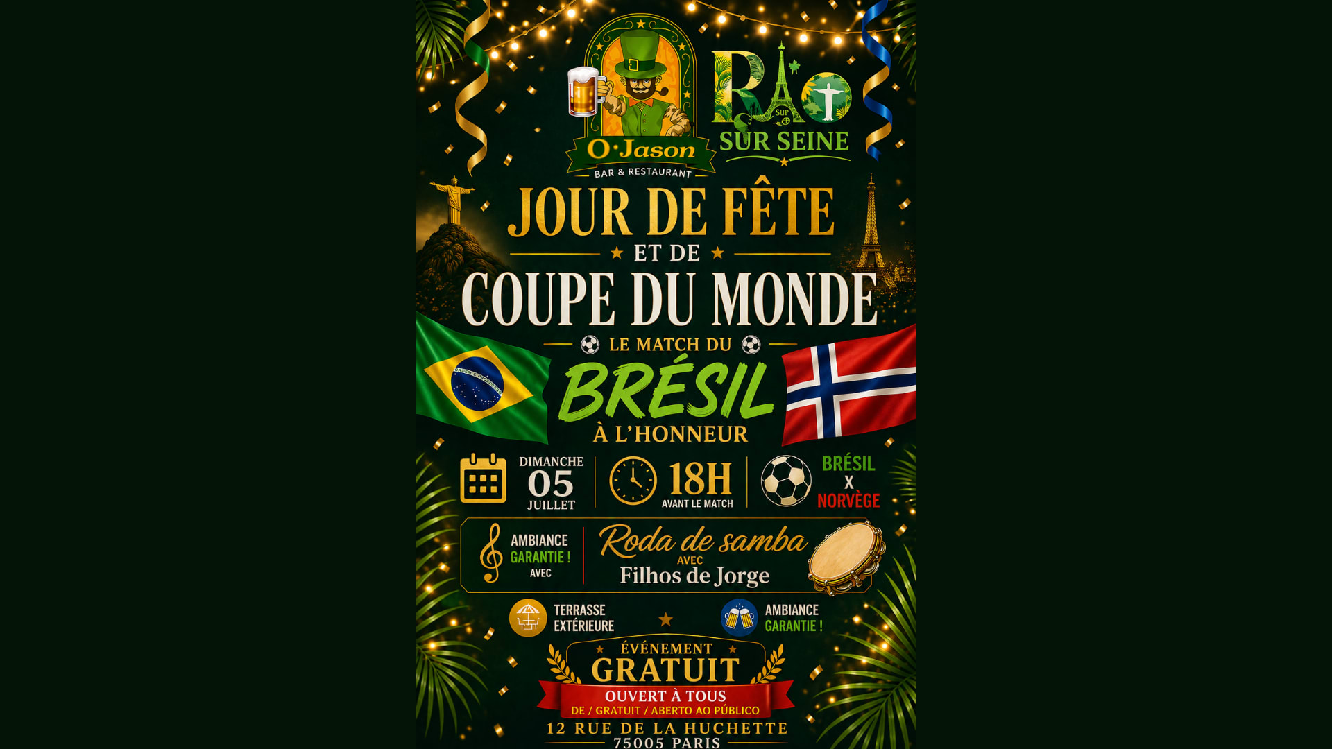 Viewing Party World Cup Brasil