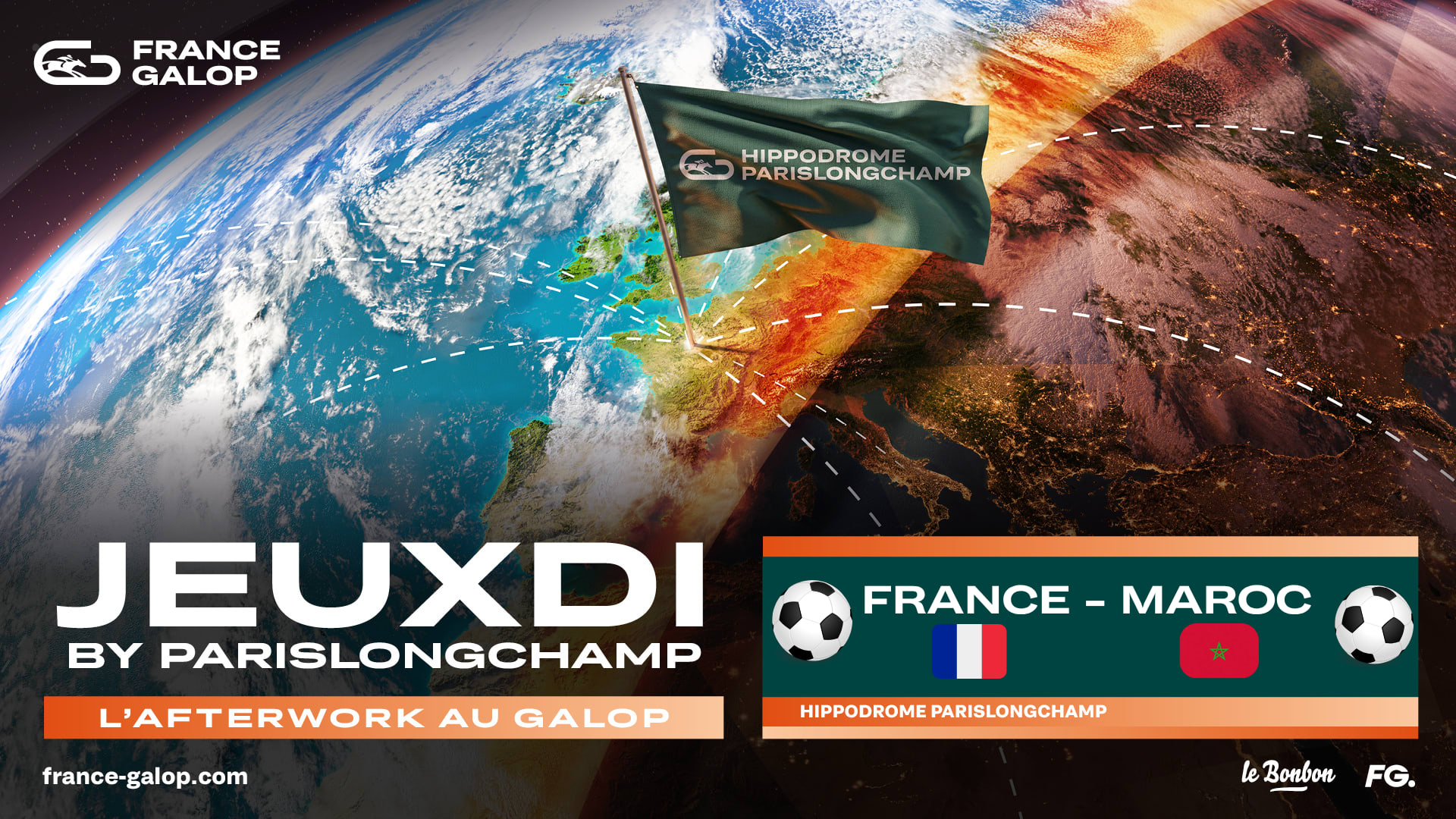Jeuxdi By Parislongchamp ⚽️ - Diffusion France Vs Maroc