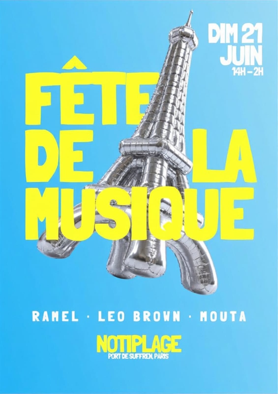 Fête De La Musique 2026 - Noti Plage
