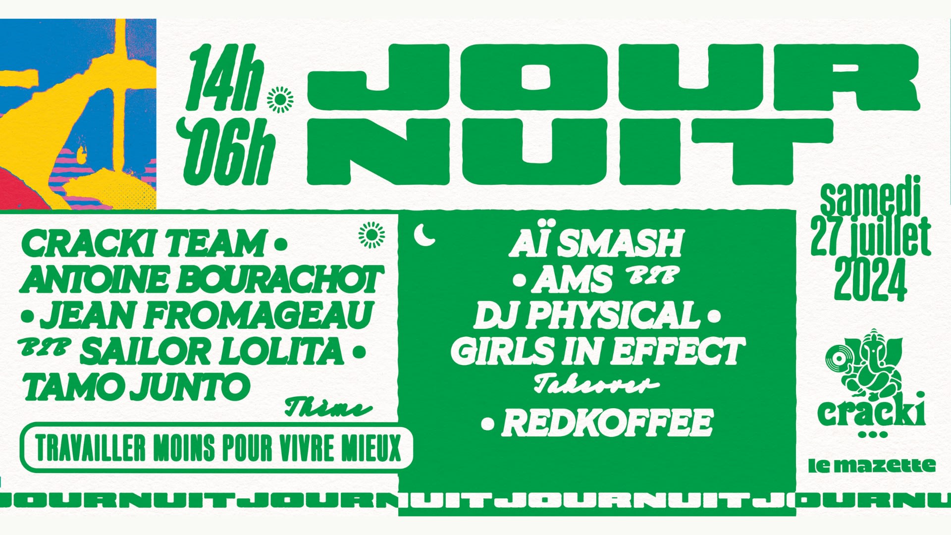 Journuit 4 - Cracki Records : Ams, Dj Physical & More