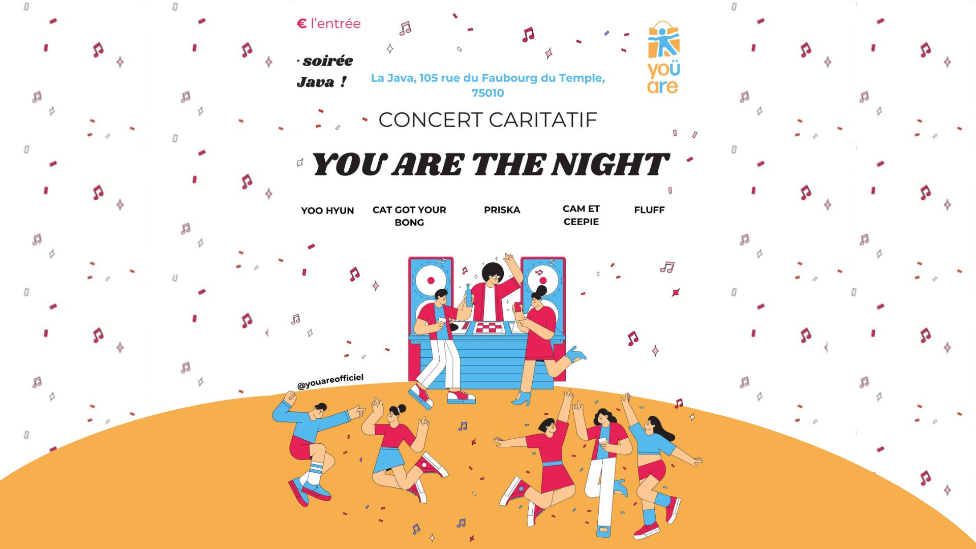 You Are The Night 2025 - Concert Solidaire