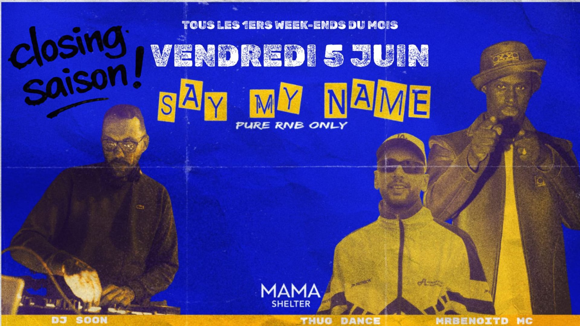 Say My Name Rnb X Mama Marseille - Closing Saison