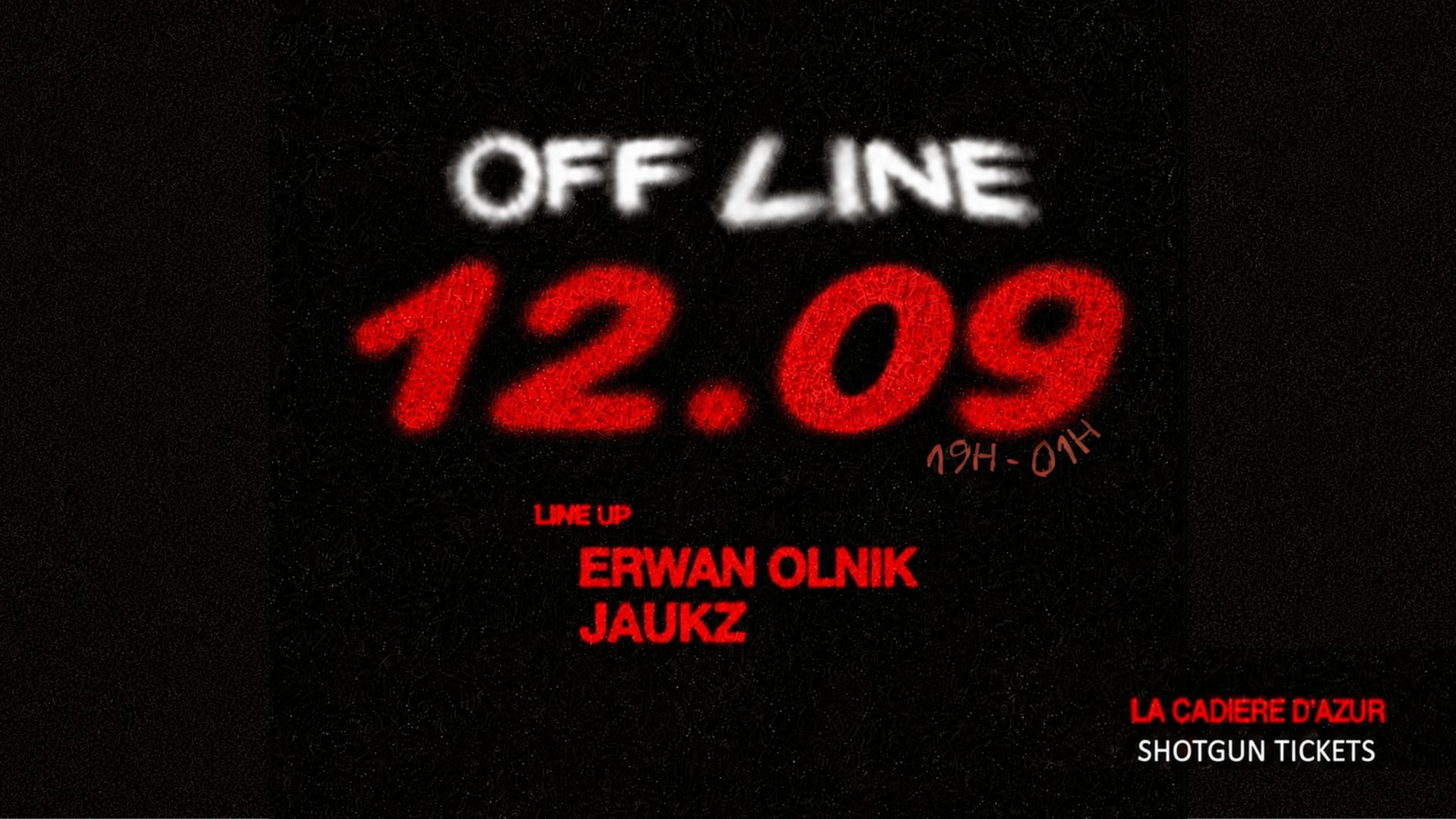 Off Line #4 I Closing I 12.09.26 I La Cadière-D'azur